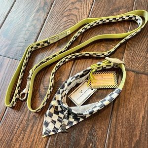 MC dog leash and collar